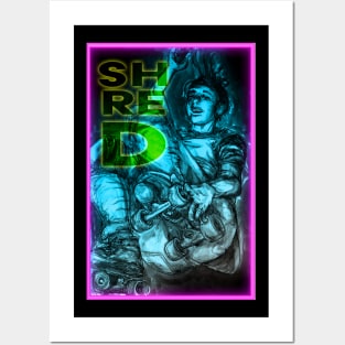 SHRED! Posters and Art